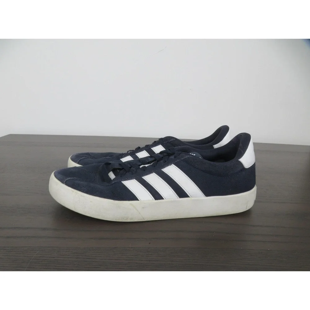 Adidas VL Court 3.0 Shoes Mens Size 11.5 Blue Casual Sneakers Comfort Walking